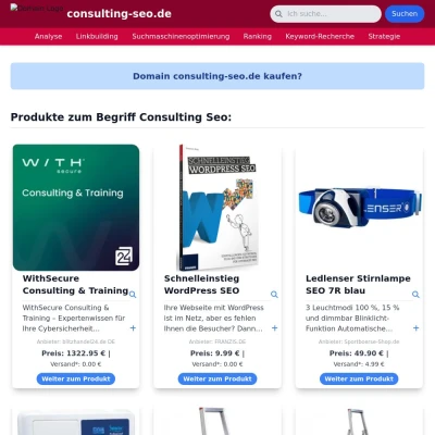 Screenshot consulting-seo.de