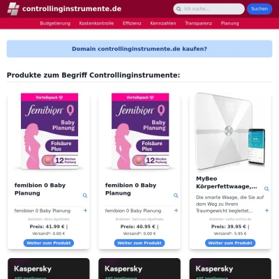 Screenshot controllinginstrumente.de