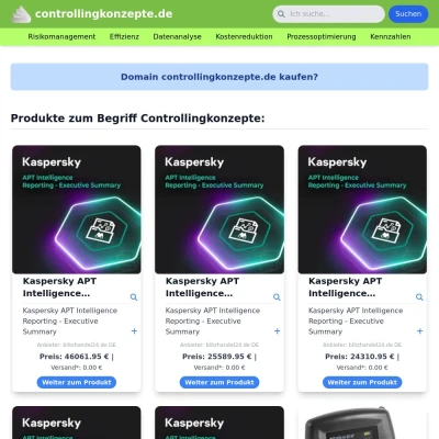 Screenshot controllingkonzepte.de