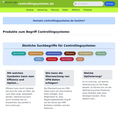 Screenshot controllingsysteme.de