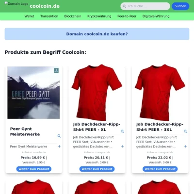 Screenshot coolcoin.de
