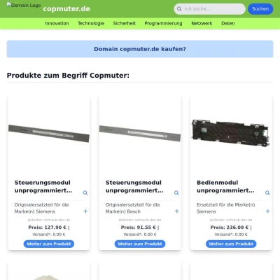 Screenshot copmuter.de