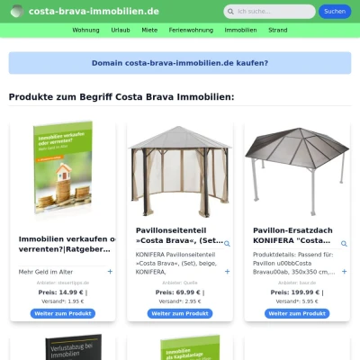 Screenshot costa-brava-immobilien.de