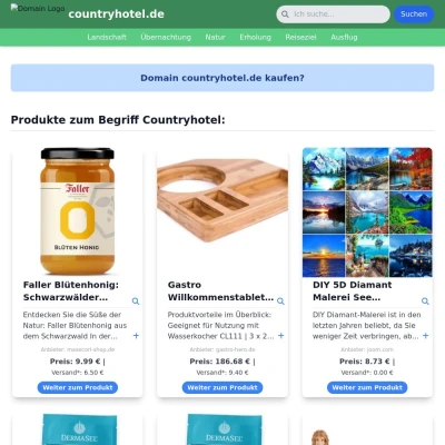 Screenshot countryhotel.de