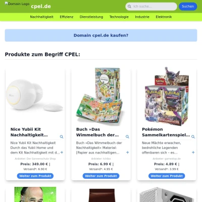 Screenshot cpel.de