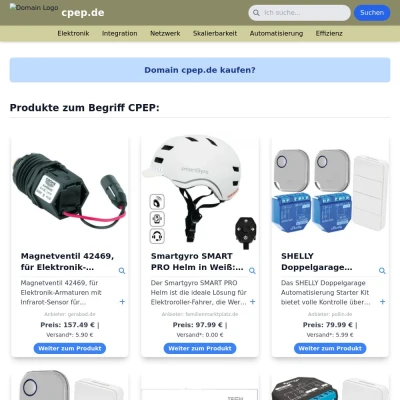 Screenshot cpep.de