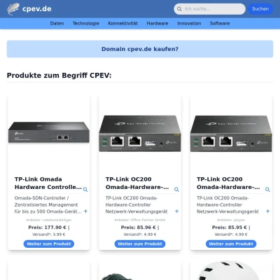 Screenshot cpev.de