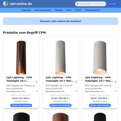 Screenshot cph-online.de