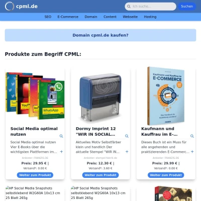 Screenshot cpml.de
