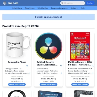 Screenshot cppn.de
