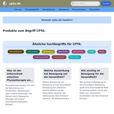 Screenshot cpta.de