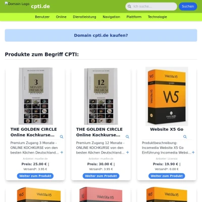 Screenshot cpti.de