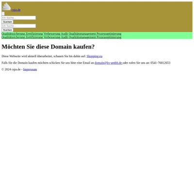 Screenshot cqia.de