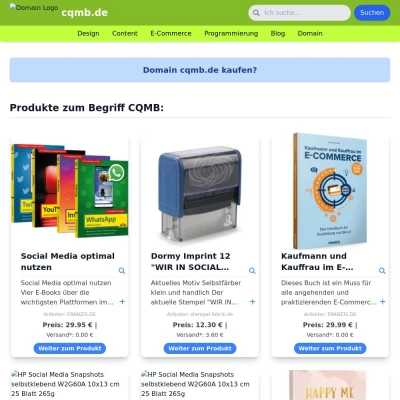 Screenshot cqmb.de