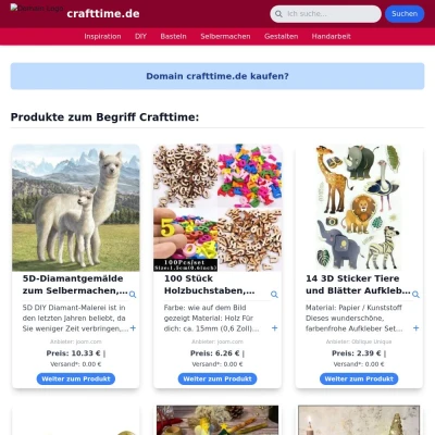 Screenshot crafttime.de