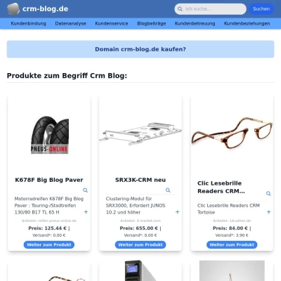 Screenshot crm-blog.de
