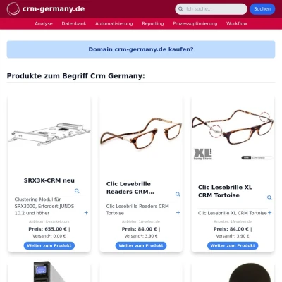 Screenshot crm-germany.de