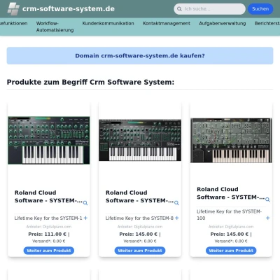Screenshot crm-software-system.de