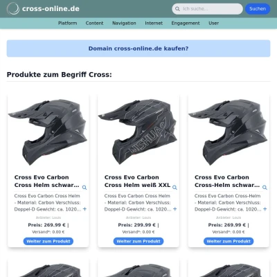 Screenshot cross-online.de