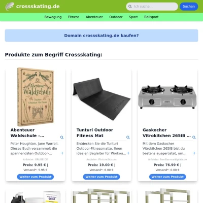 Screenshot crossskating.de