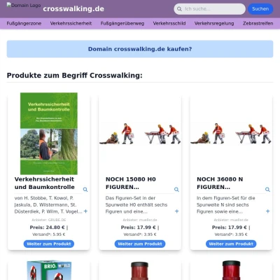 Screenshot crosswalking.de