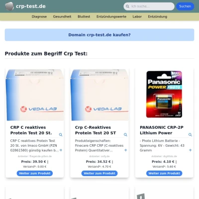 Screenshot crp-test.de