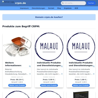 Screenshot crpm.de