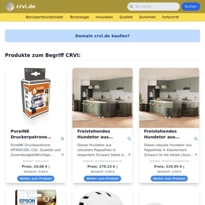 Screenshot crvi.de