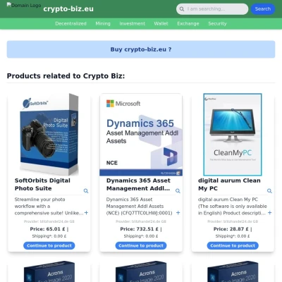 Screenshot crypto-biz.eu