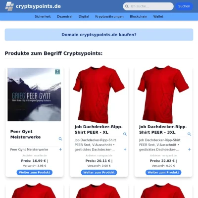 Screenshot cryptsypoints.de