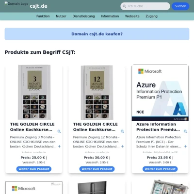 Screenshot csjt.de
