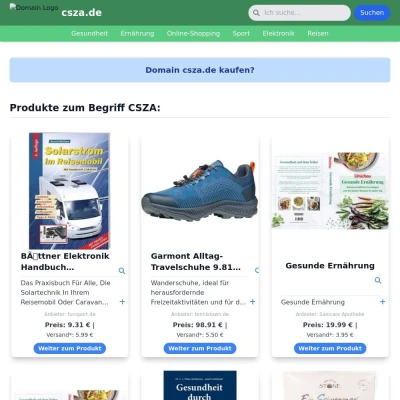 Screenshot csza.de