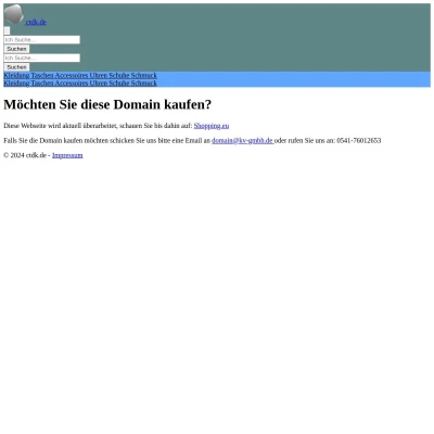 Screenshot ctdk.de