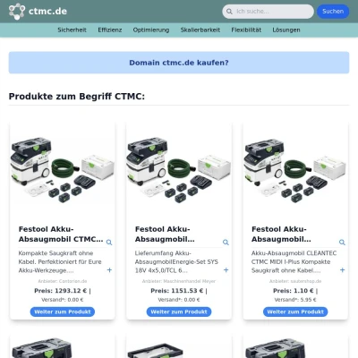 Screenshot ctmc.de