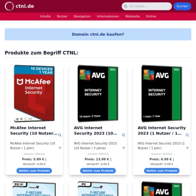 Screenshot ctnl.de
