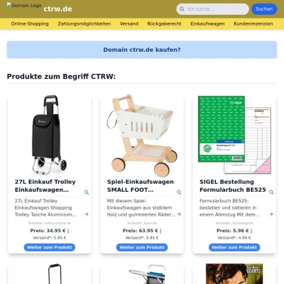 Screenshot ctrw.de