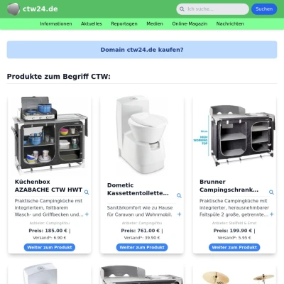 Screenshot ctw24.de