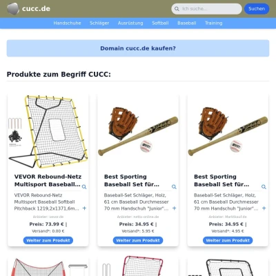 Screenshot cucc.de