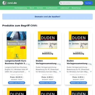 Screenshot cvvi.de