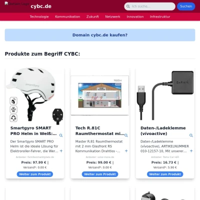 Screenshot cybc.de