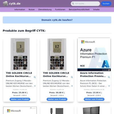 Screenshot cytk.de