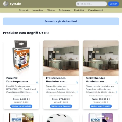 Screenshot cytr.de