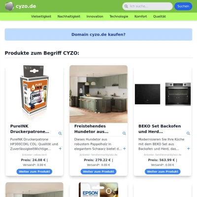 Screenshot cyzo.de