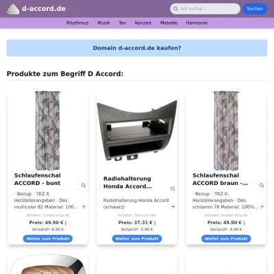 Screenshot d-accord.de