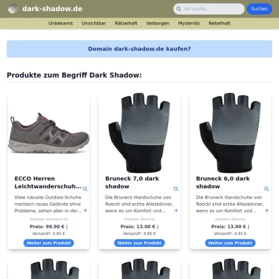 Screenshot dark-shadow.de