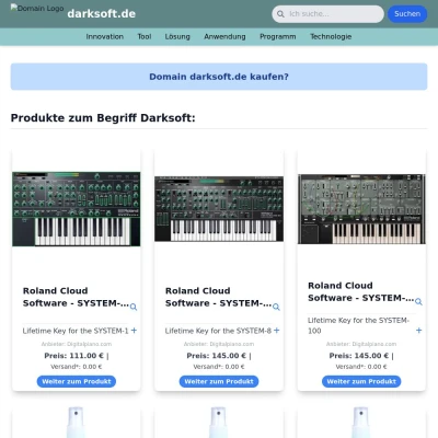 Screenshot darksoft.de
