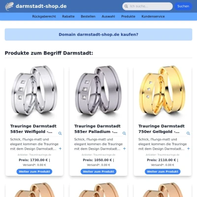 Screenshot darmstadt-shop.de