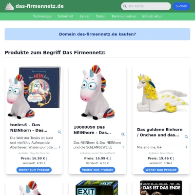 Screenshot das-firmennetz.de