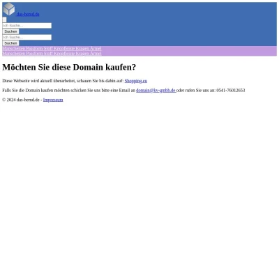 Screenshot das-hemd.de