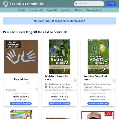 Screenshot das-ist-ideenreich.de